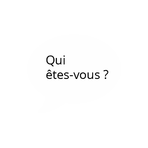 Qui êtes-vous ?